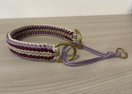 Collare in paracord semi strozzo